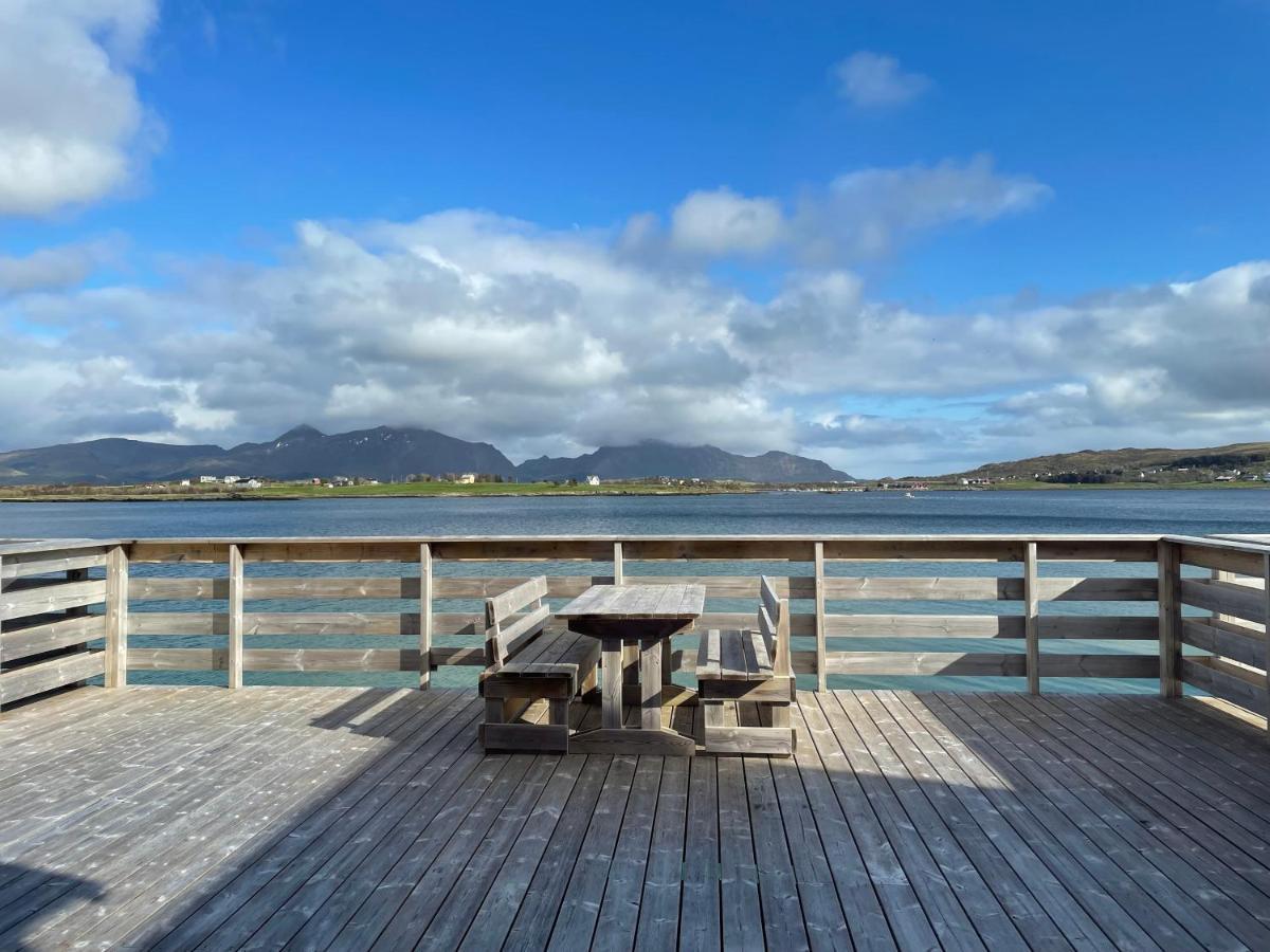 Luxurious Cabin By The Waterfront Leknes Buitenkant foto