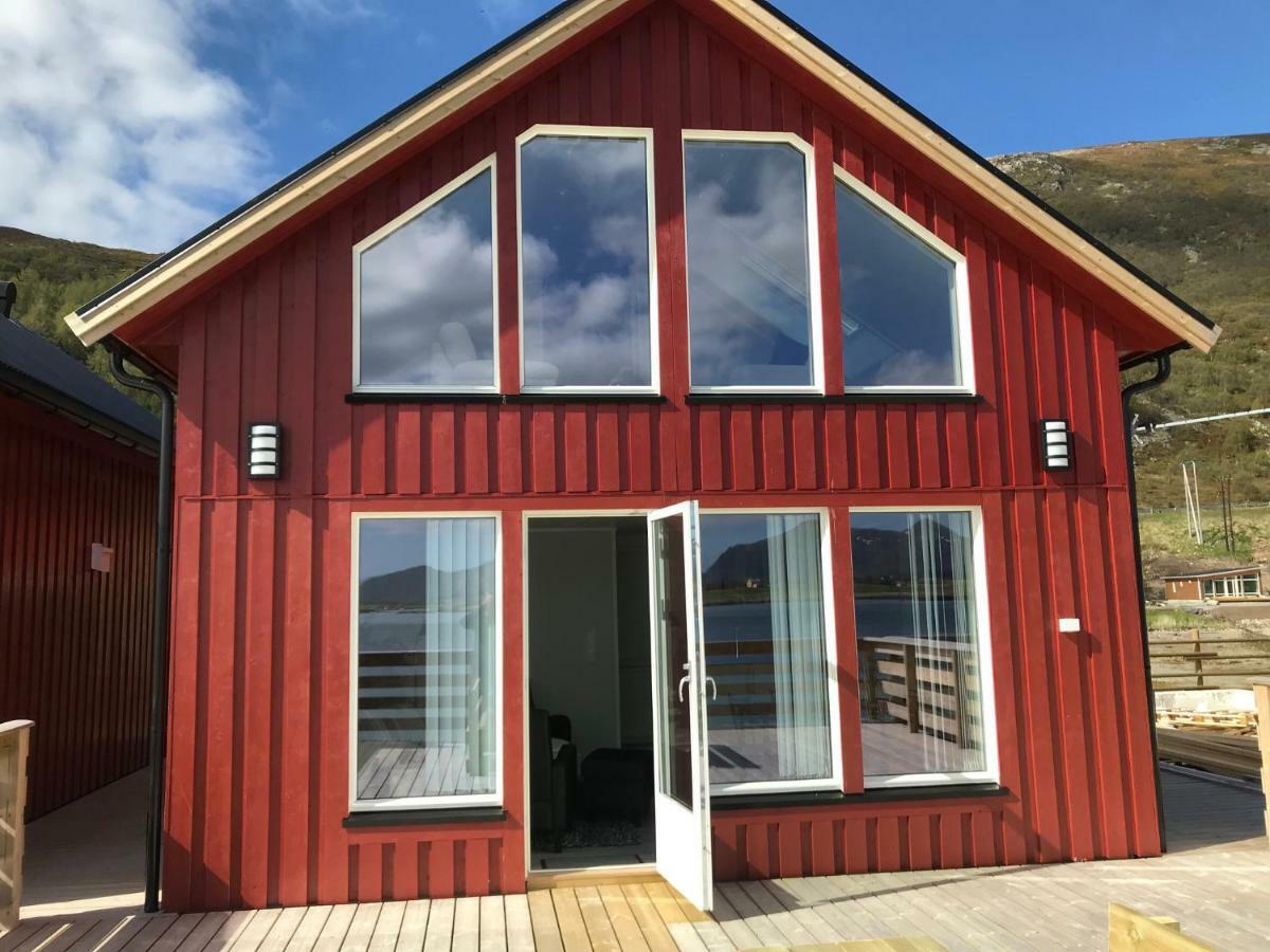 Luxurious Cabin By The Waterfront Leknes Buitenkant foto
