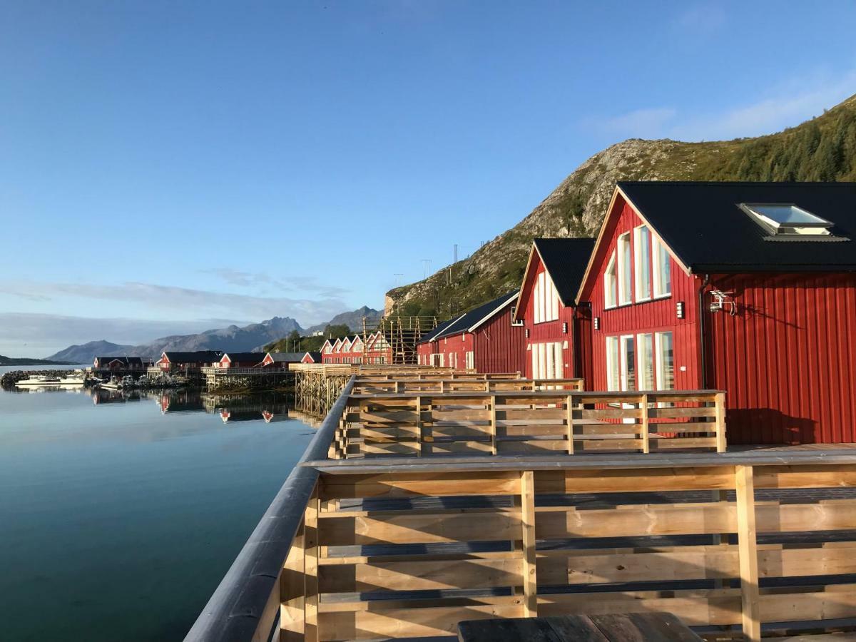 Luxurious Cabin By The Waterfront Leknes Buitenkant foto